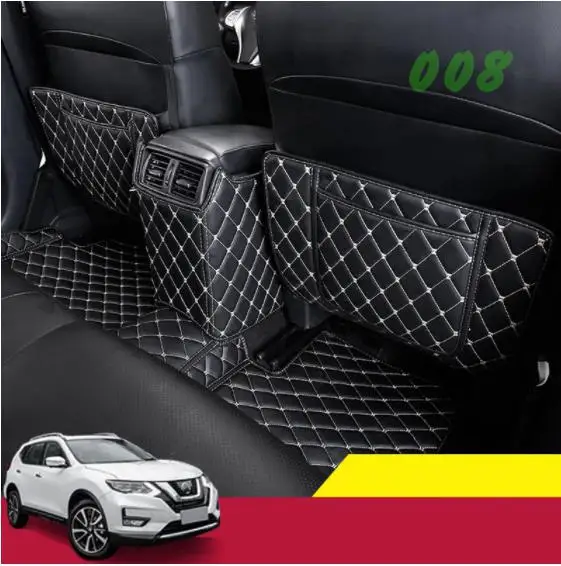 

For Nissan X-trail X trail T32 2014-2019 seats care back seat protector Rear Seat Anti-Kick Pad Seat cover Automotive Modified
