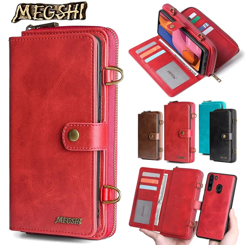 Магнитный флип-чехол для Samsung Galaxy A54 A34 A14 A53 A73 A33 A23 A13 A52 A72 A51