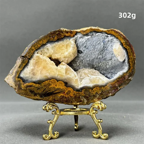 Натуральный агат, геода