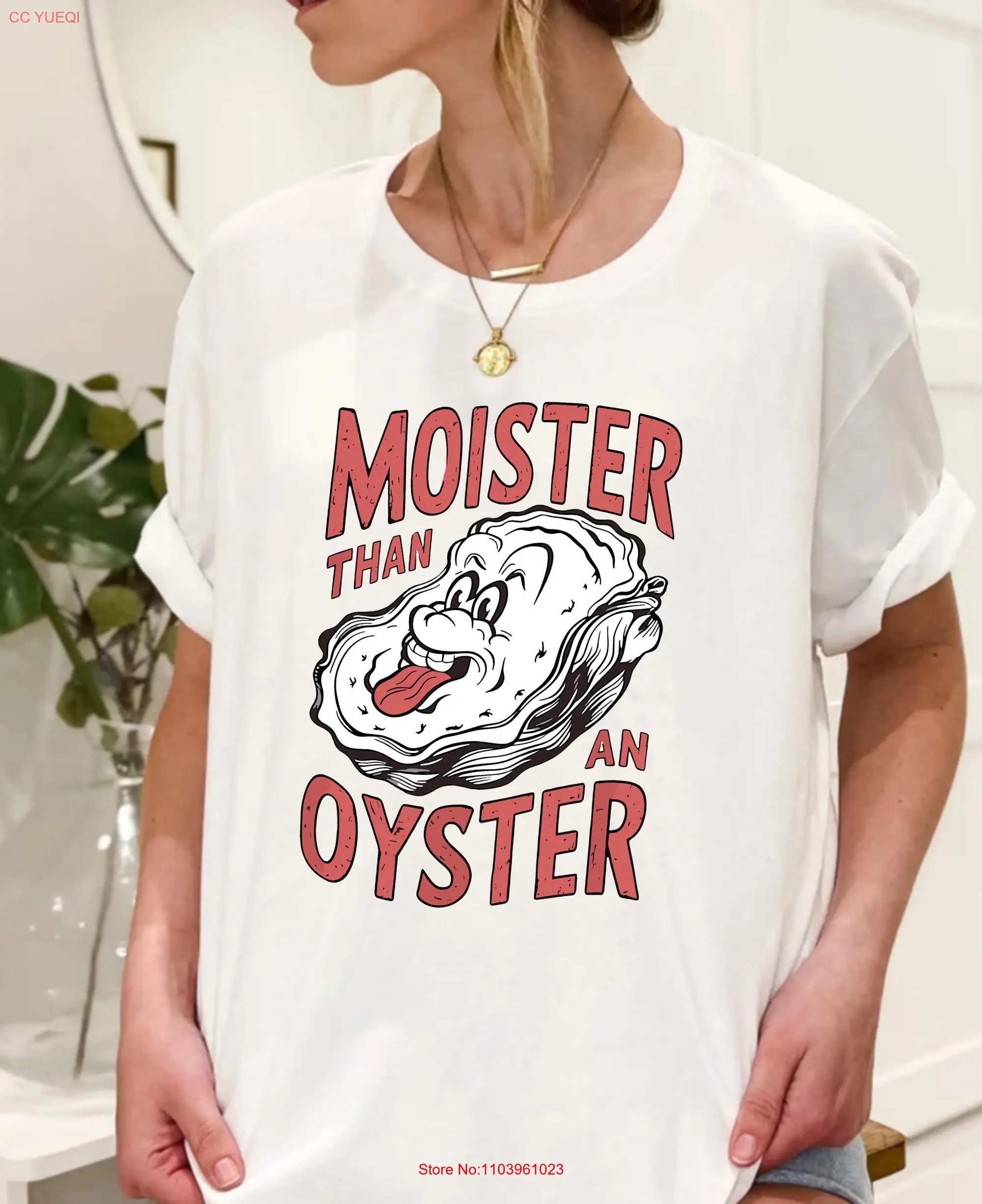 Футболка Мостер чем устрица забавная уникальная юмористическая крутая идея