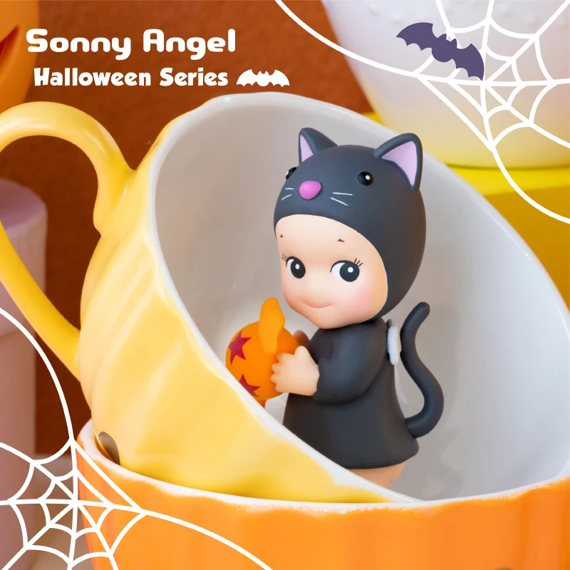 

Sonny Angel Halloween Collection Blind Box Action Anime Figures Kawaii Desk Surprise Doll Toy for Girl Gifts Cute Desk Model
