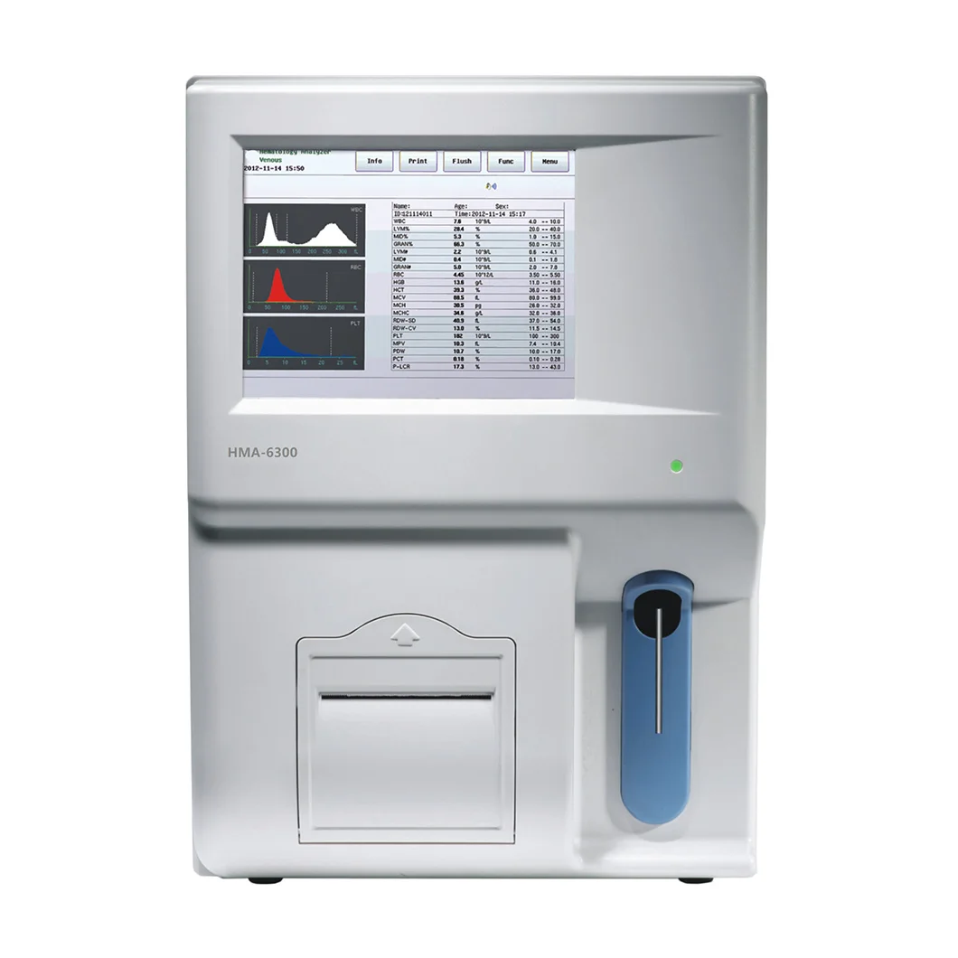 

HMA-6300 3 Part Diff Clinical Auto Blood Hematology Analyzer