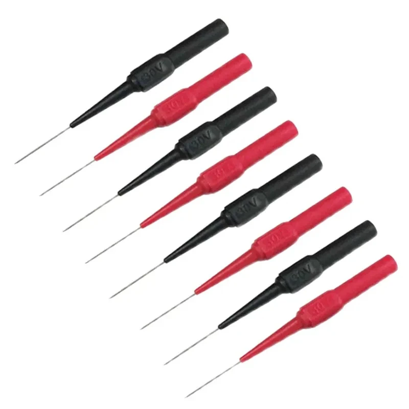 30 В автомобильные наконечники, диагностические инструменты, автоматический мультиметр, тестовые провода, удлинитель, игольчатые наконечники для пирсинга спины, механические инструменты