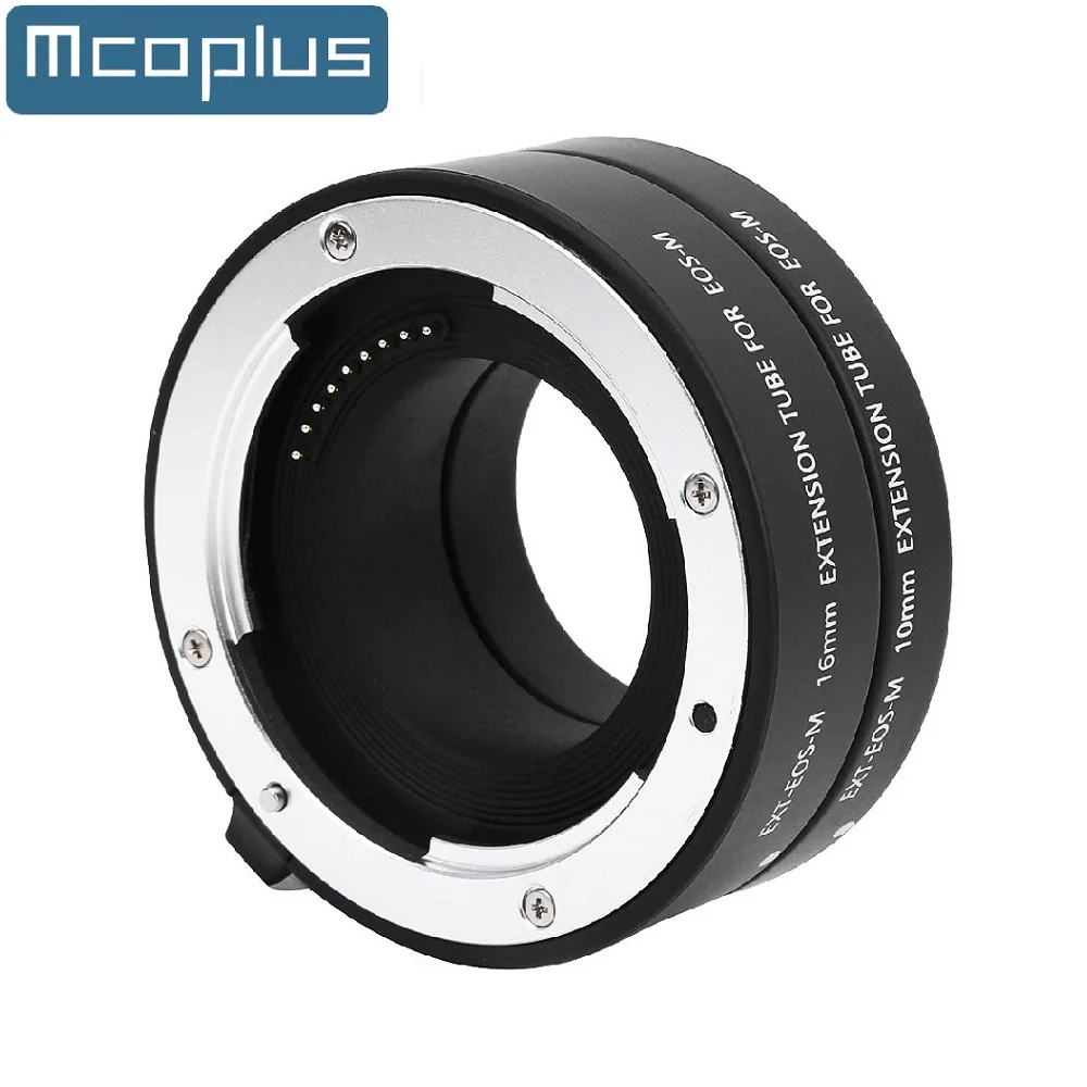 

Mcoplus AF Auto Focus Macro Extension Tube Ring Adapter 10mm 16mm for Canon EF-M EOS M M2 M10 M3 M5 M6 M100 M50 Mirrorless Camer