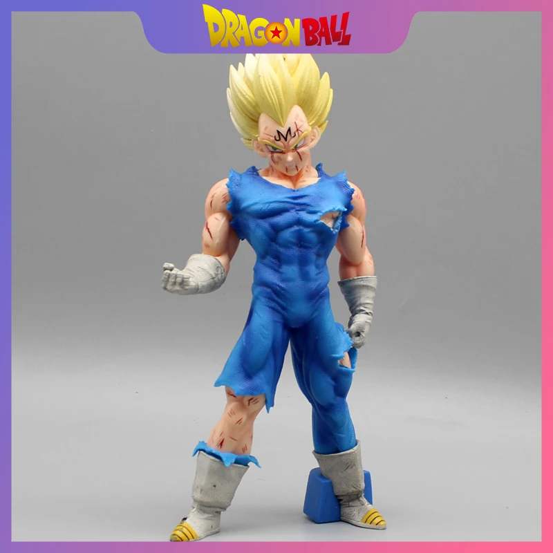 

Anime 20cm Dragon Ball Self-explodes Vegeta Action Figures Demonizes The Doll Model The War-damaged Statue Collection Gifts Kids