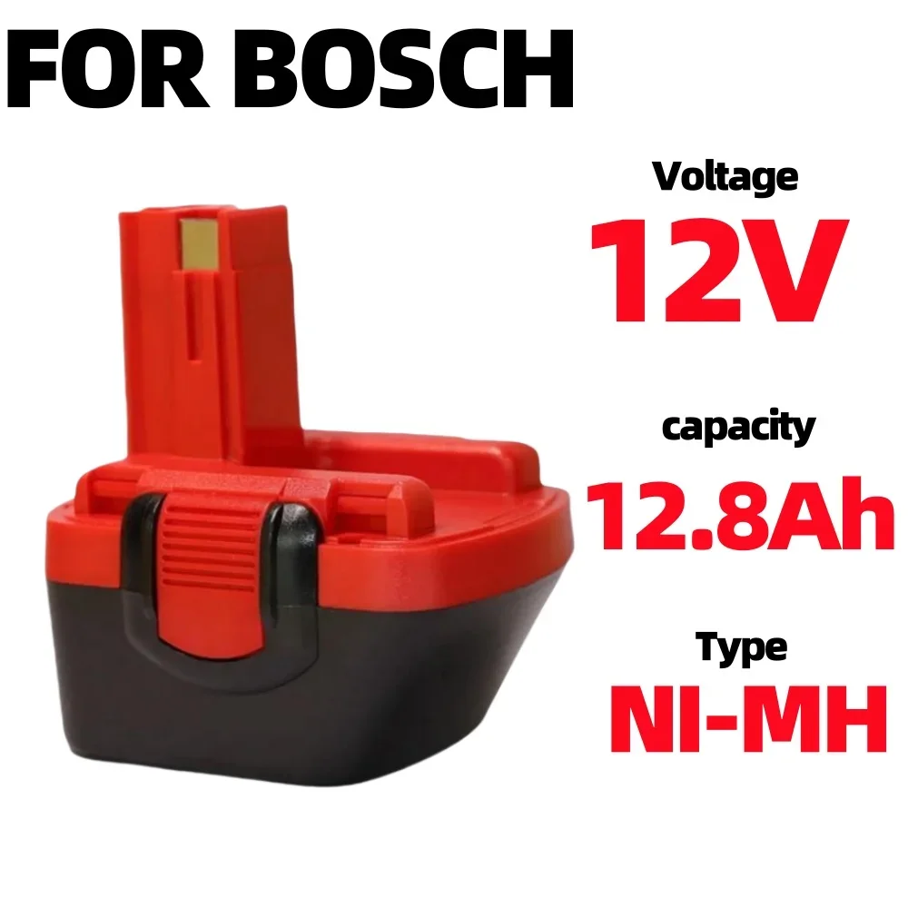 Для аккумулятора Bosch 12 В 12800 мАч D70745 PSR GSR VE-2 GSB12 аккумуляторная батарея 2607335273 BAT038
