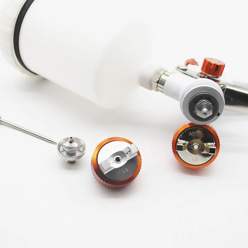 Новый Белый Черный пистолет-распылитель 1 3/1 8 сопло для ремонта автомобиля краска