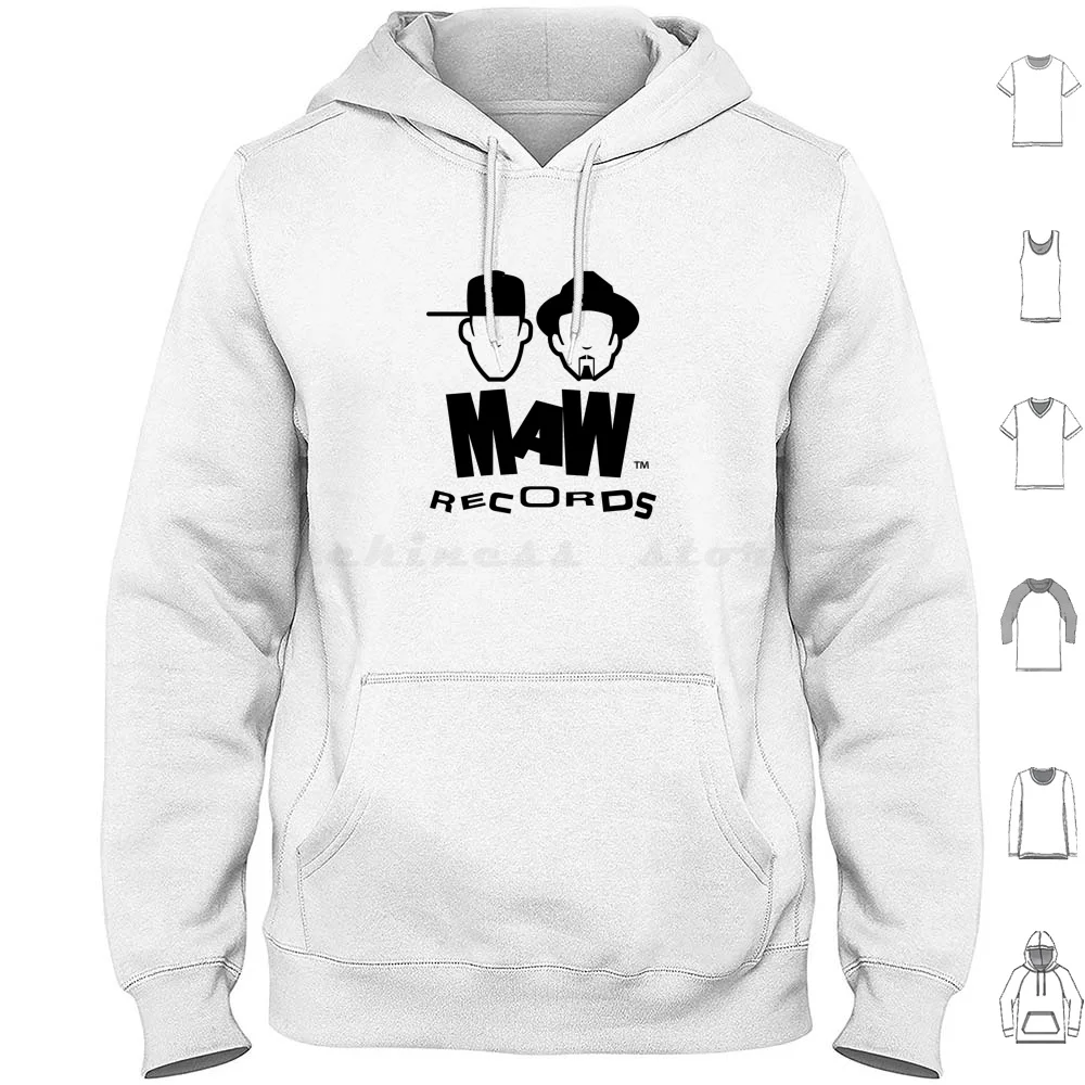 Maw Records-House Music Hoodies Long Sleeve Maw Records Masters At Work House Music Records Label Disco Music Dj Mix