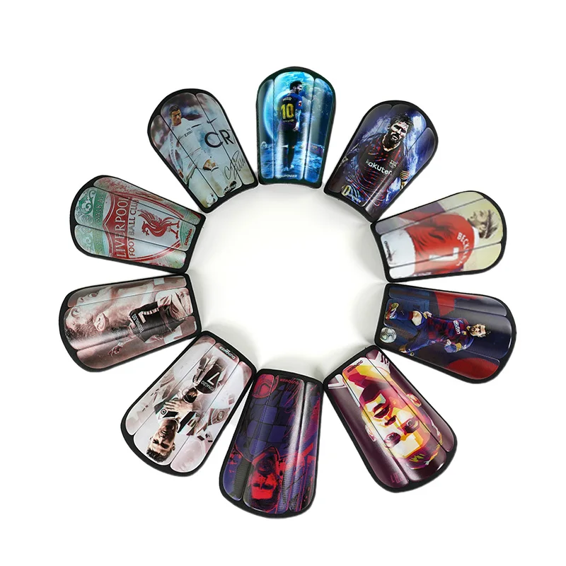 Защита голени Oupower-Carbon Fibre Soccer индивидуальный логотип персонализированное фото C3