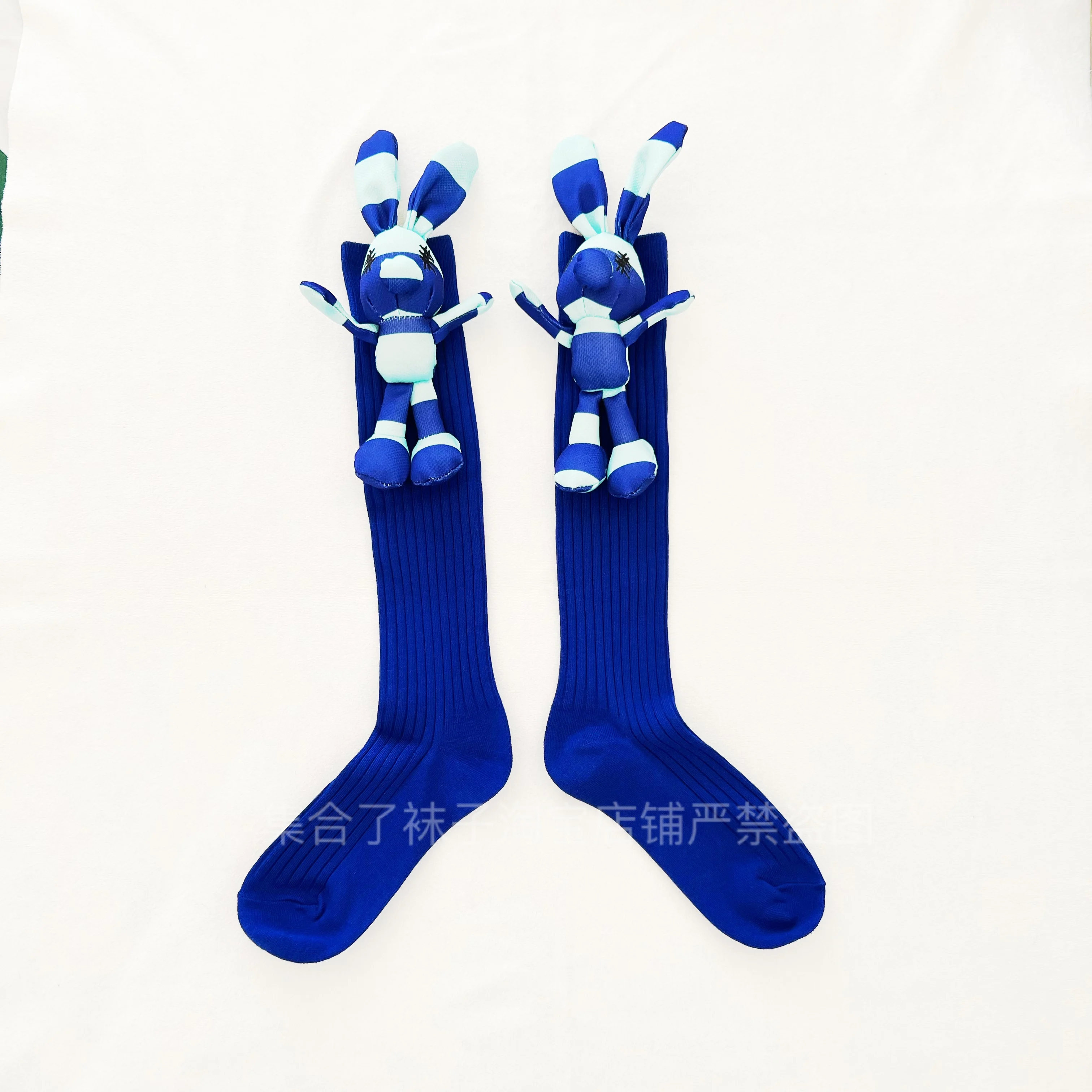 

Original Handwork Removable Doll Cute College Style High Tube JK Stockings Four Seasons Wear Candy Color Women Long Socks