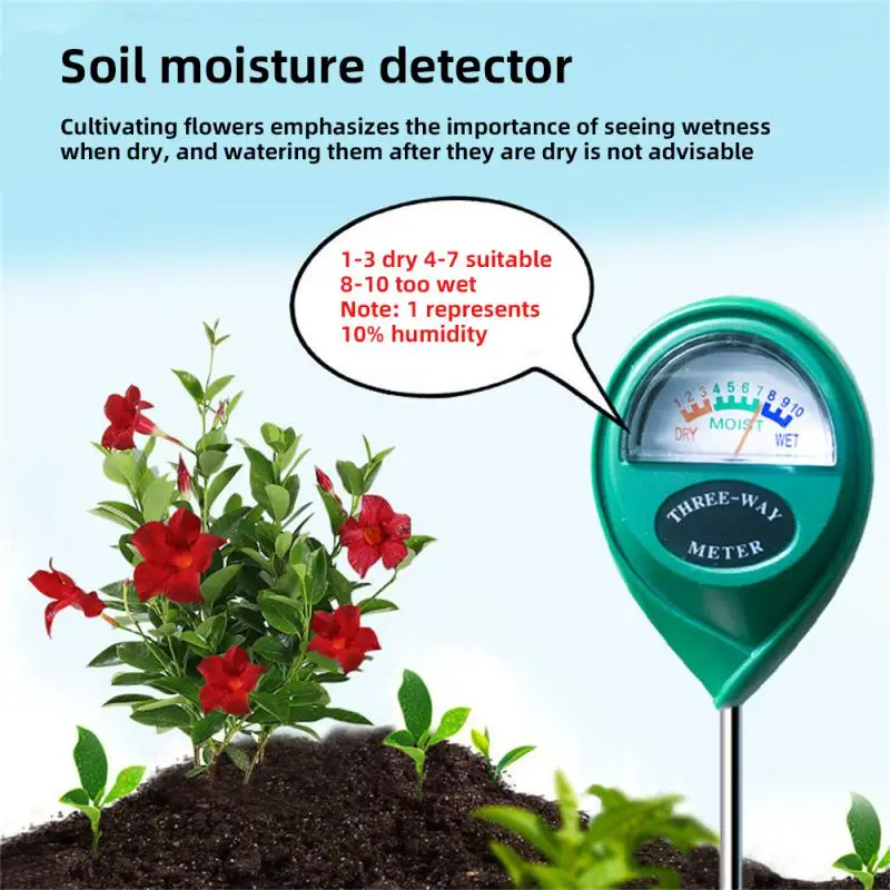 

Metal Meter Detector Sensor Hygrometer Tool Moisture Soil Flower