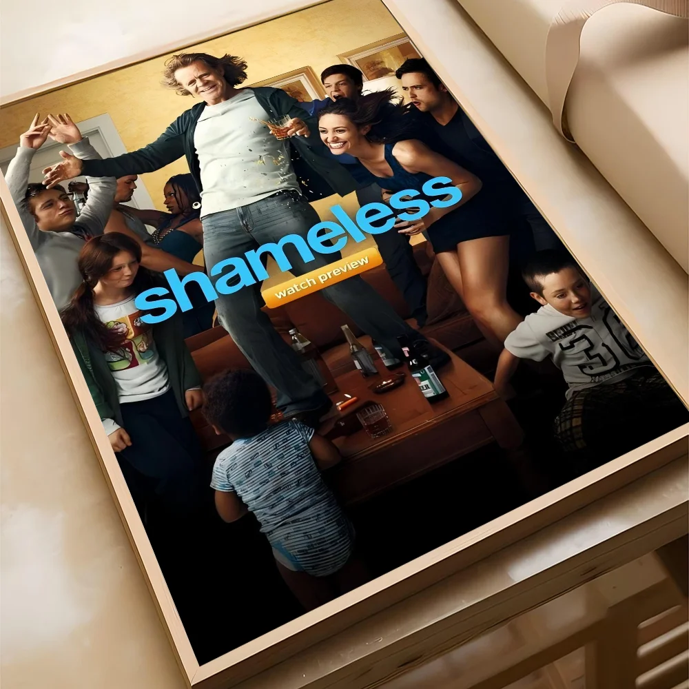 Телевизионный сериал Shameless Movie Аниме Плакаты Sticky Decoracion Картина Настенное