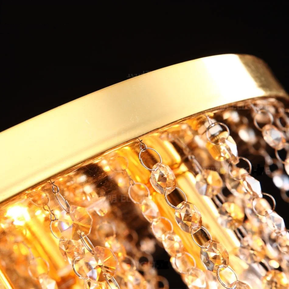 Роскошные хрустальные потолочные светильники диаметром 30 см (11 8 дюйма) с