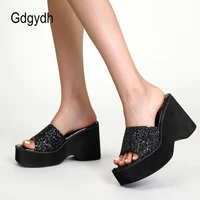 gdgydh womens fashion slippers outdoor light weight comfort trendy open toe sandals platform soft footbed casual and stylish