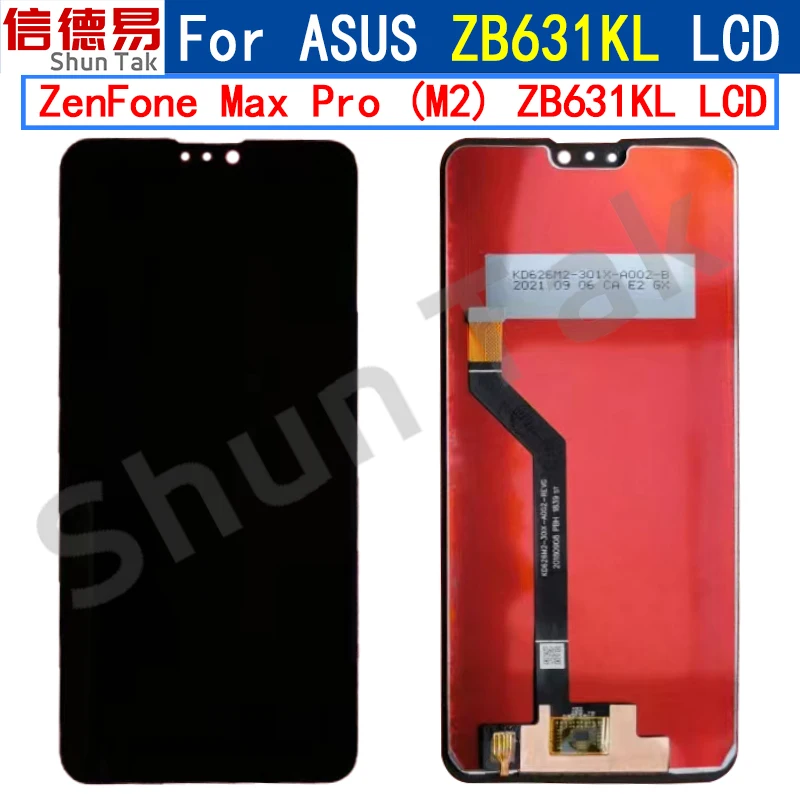 

Lcd For Asus Zenfone Max Pro M2 ZB631KL Screen Replacement ZB631KL LCD Display Zenfone Max Pro M2 ZB631KL Screen with Frame