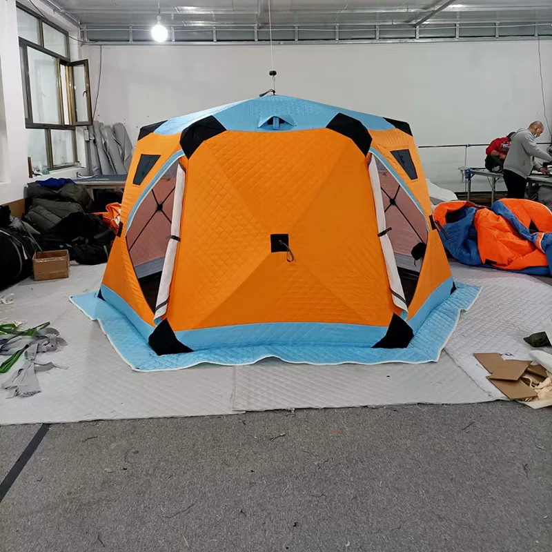 Изолированная 5-местная всплывающая портативная изолированная палатка для