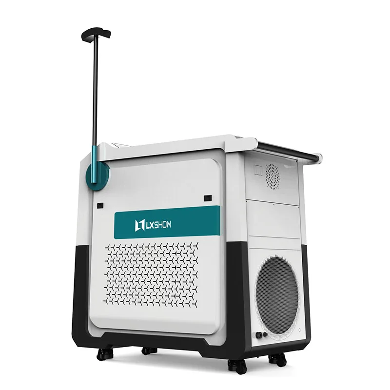 Высокое качество и новейший дизайн 1 кВт 2 ЧПУ непрерывная Лазерная Очистка для