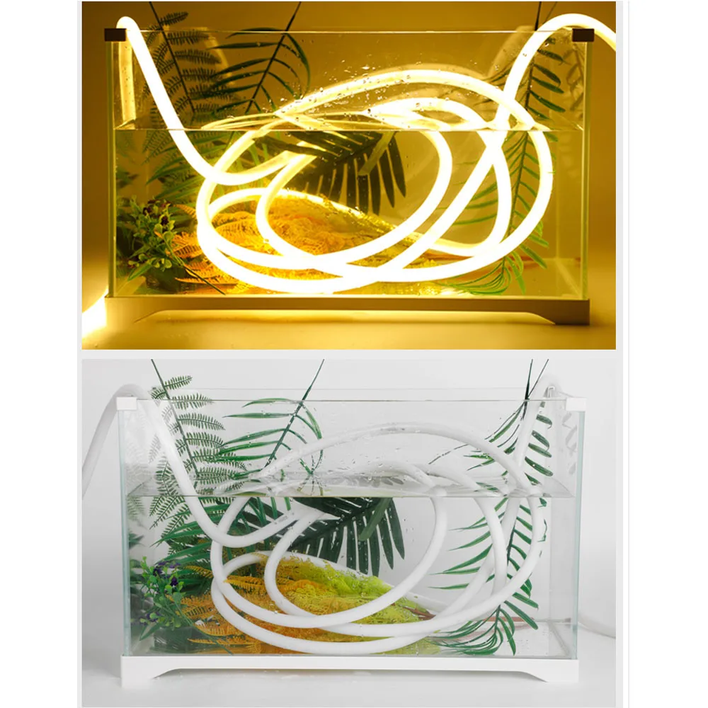 

Светильник ная уличсветодиодный Водонепроницаемая круглая неоновая цветная световая полоса