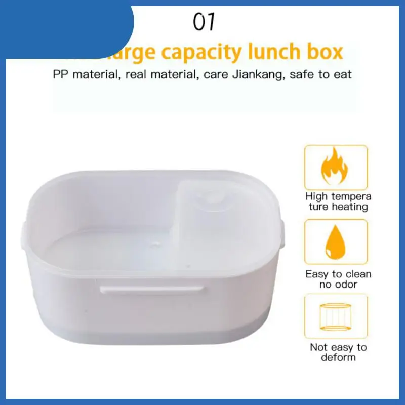 

Портативный Ланч-бокс с электрическим подогревом, Портативный Ланч-бокс с бенто, пищевой обогреватель, контейнер для рисоварки, набор посуд...