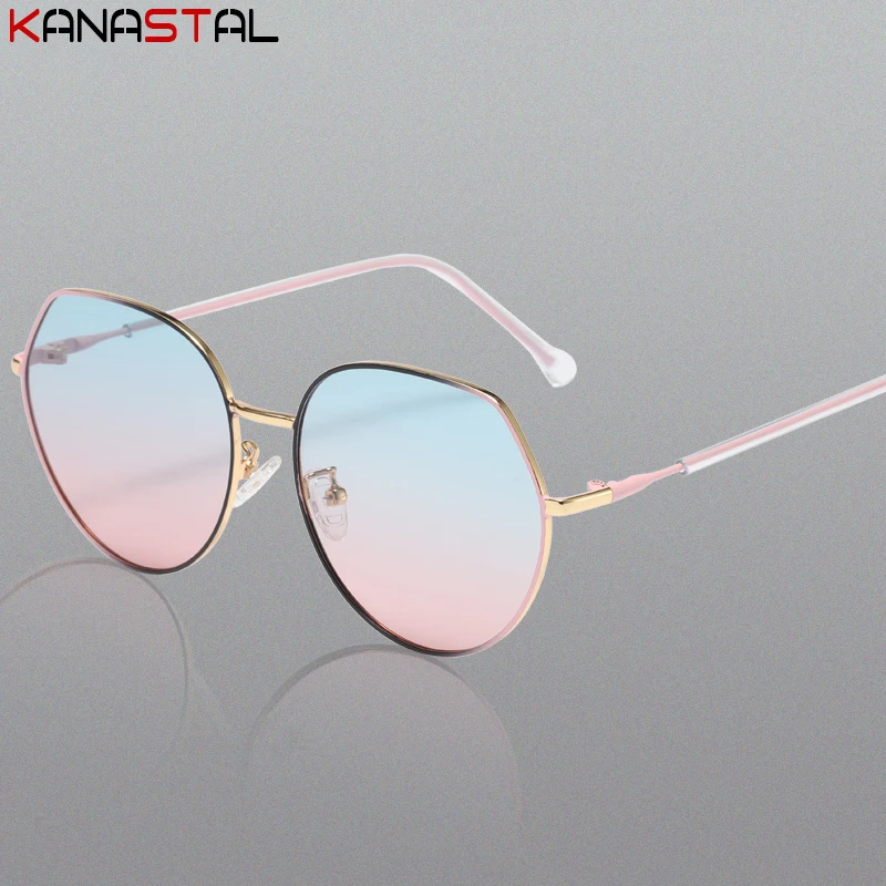 

Women Polarized Sunglasses Men Trend Sun Glasses Metal Polygon Eyeglasses Frames Sunscreen Fishing Driving Travel Visor Eyewear