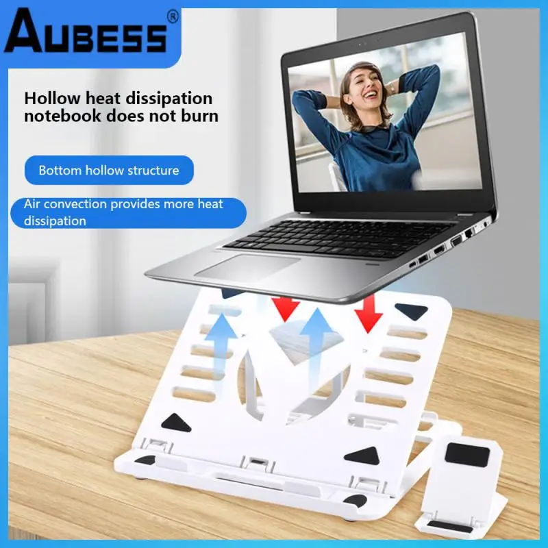 

Hollow Out Design Effectively Adjusting Healthy And Comfortable Sitting Posture Nottable Laptop Stand Portable Widely Applicable