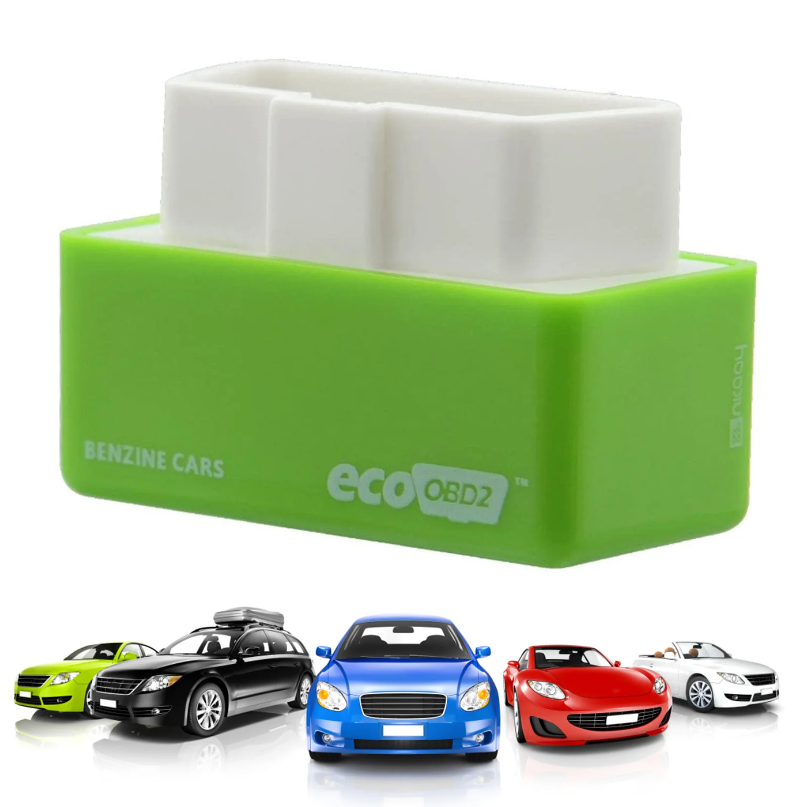 

Тюнинг-бокс OBD2 зеленый экологичный чип OBD2, тюнинг-бокс OBD, экономия топлива для автомобиля Eco OBD2 для экономии топлива 15
