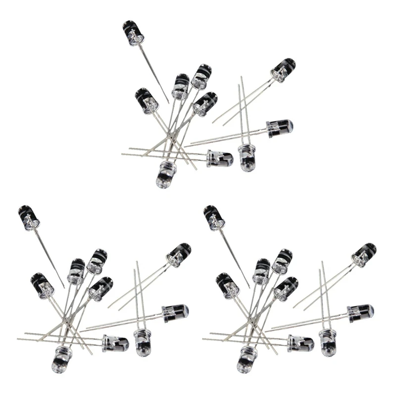 

30Pcs 5Mm IR LED Infrared Light Emitting Diode.