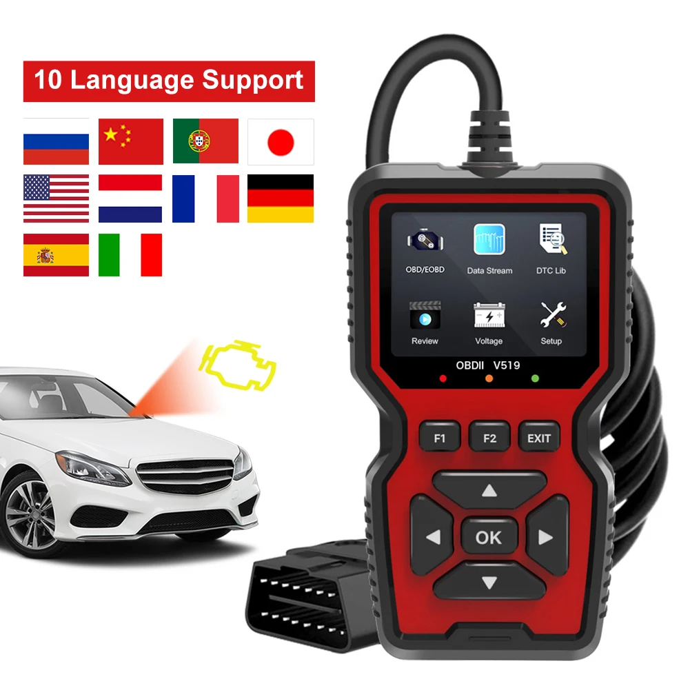 

Диагностический сканер OBD2 для диагностики двигателя