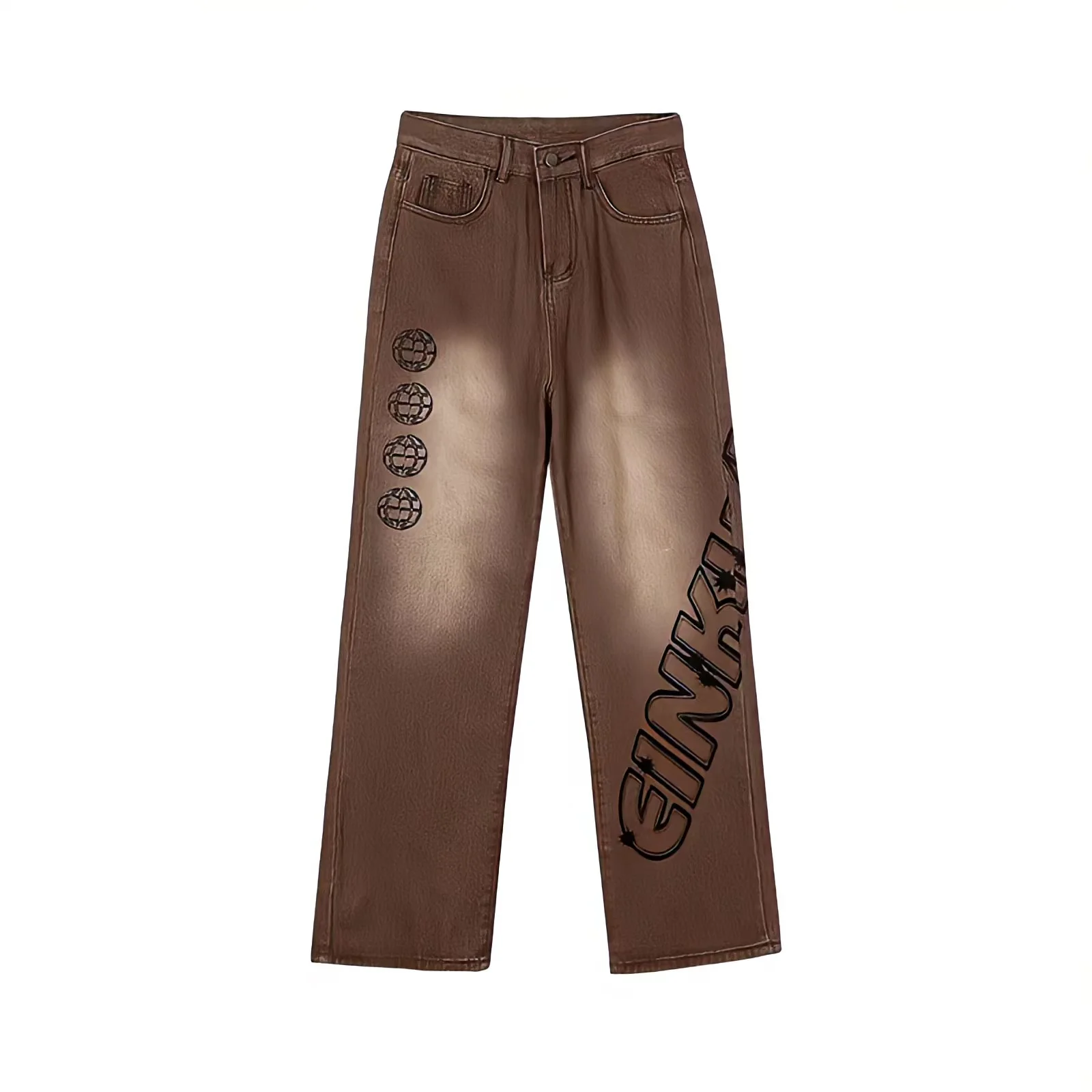 Рисунок 3 - Джинсы женские оверсайз с высокой талией