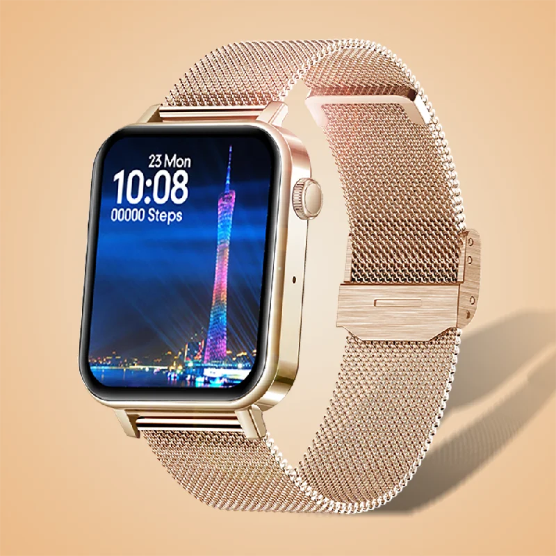 

2022 New Women Smart watch Men 1.69" Color Screen Full touch Fitness Tracker Bluetooth Call Smart Clock Ladies Smart Watch Women