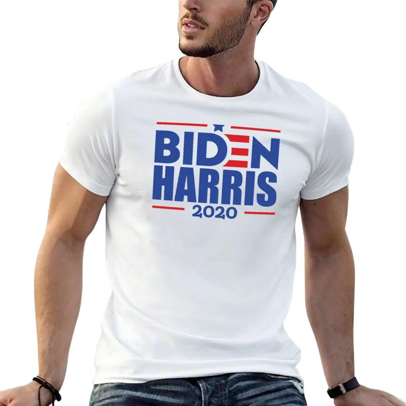 Фото Футболка Biden Harris 2020, легкая футболка для рабочей одежды №1
