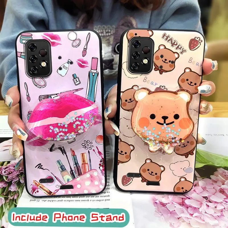 tpu cover phone case for umidigi bison x10 pro cute drift sand waterproof cartoon shockproof free global shipping