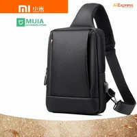 xiaomi travel business backpack with 3 pockets large zippered compartments backpack polyester 1260d bags for men women laptop