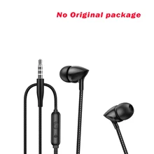 PunnkFunnk Metal wired Earphone Sport in ear Hifi bass stereo headset for iPhone Samsung xiaomi Headset fone de ouvido auricular