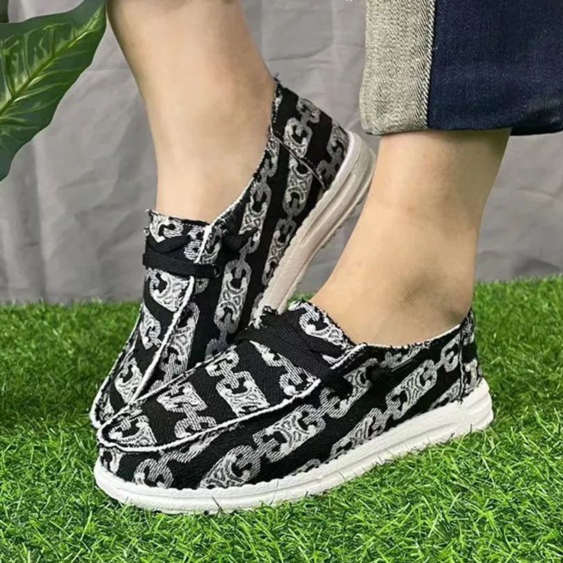 

Кеды женские с вулканизированной подошвой, холщовые лоферы, без застежки, плоская подошва, модная повседневная прогулочная обувь, кроссовки, черные белые