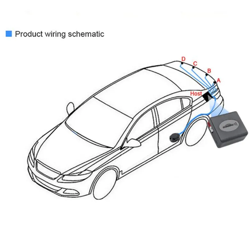 Автомобильный датчик парковки антирадар заднего хода для Volkswagen VW Golf 4 6 7 GTI Tiguan Passat