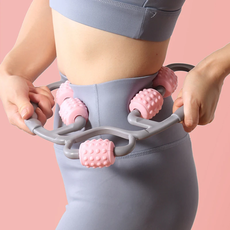 

1 шт. массажный ролик для йоги U-образной формы, массажный ролик для рук, ног, шеи, мышечной ткани, фитнес, тренажерного зала, пилатеса