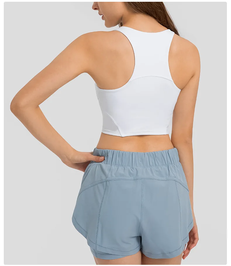 Lulunalan Women's Bra Yoga Workout Bralette Tank Top Elastic Sports Top Gym Fitness Women Clothing Underwear Sports Bra Tops