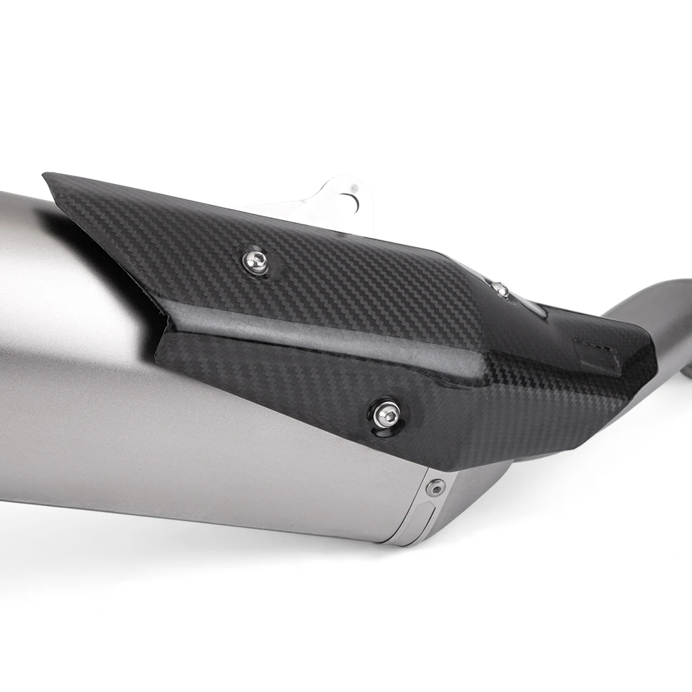 Высокая производительность глушитель выхлопных газов с углеродным наконечником