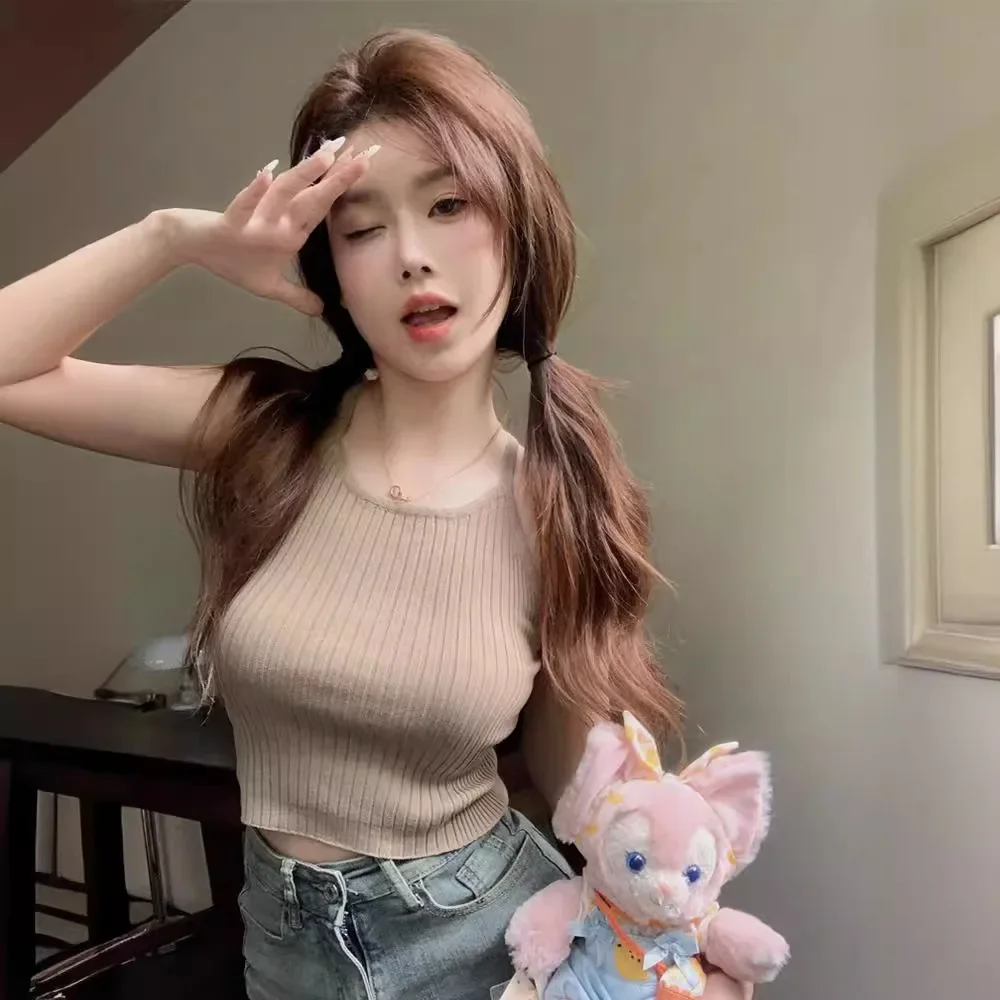 Свитер женский острый с воротником-стойкой без запястья