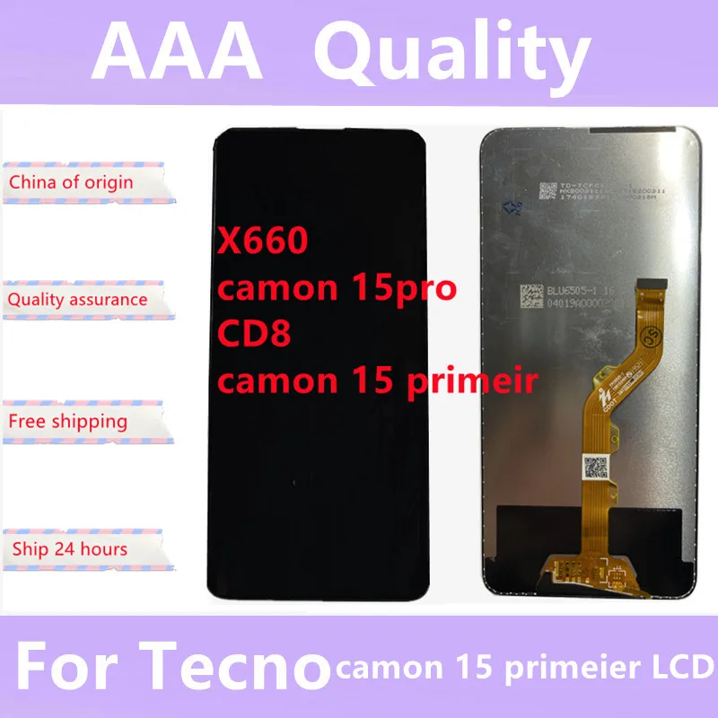 ЖК-дисплей для Infinxi Tecno Camon 15 primeier