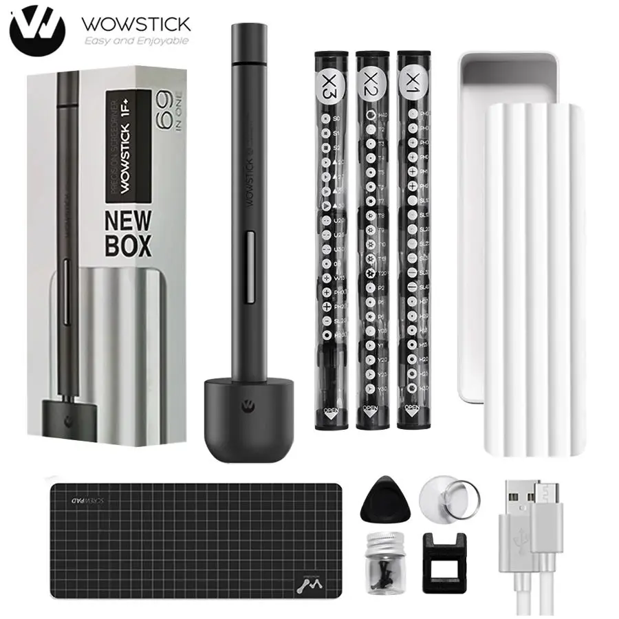 

Электрическая отвертка Wowstick 1F+ Pro 64 в 1 SMARTHINK EASY LIFE ENJOY LIFE