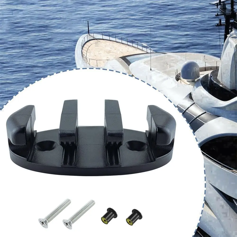 

Yacht Kayaks Canoes Replacement Mooring Marine Trolley Cleat Rope Device Deck Line Rope Bollard Marine Zig Zag Anchor