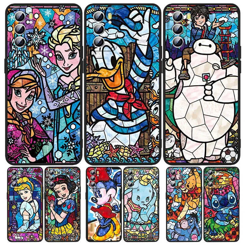 

Retro color art Phone Case For OPPO A5 A9 A12 A16 A16S A52 A53S A53 A54S A55 A72 A73 A74 A76 A94 2018 2020 Black luxury Back