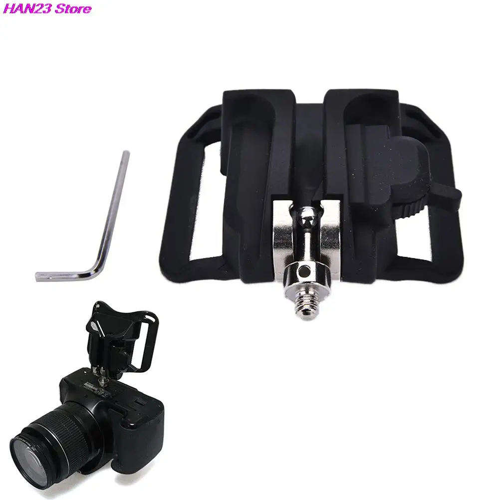 

Fast Loading Holster Hanger Quick Strap Waist Belt Buckle Button Mount Clip Camera Video Bags For Sony/Canon/Nikon DSLR Camera