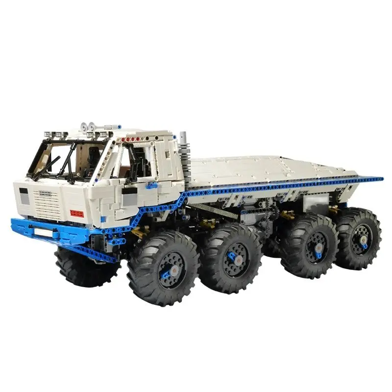 

MOC Tatra T813 8x8 PROFA Engineering Car Tractor Toy Dump Truck Model Classic Diy Education Toy Car Children Toys Vehicle