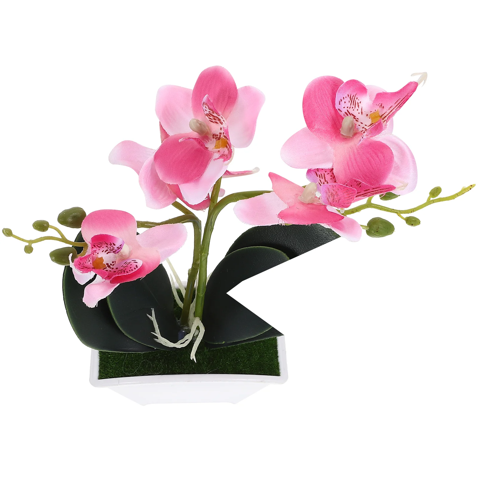 

Орхидея, искусственные растения в горшке, украшение для стола, кухонные весенние цветы, центральные части столов