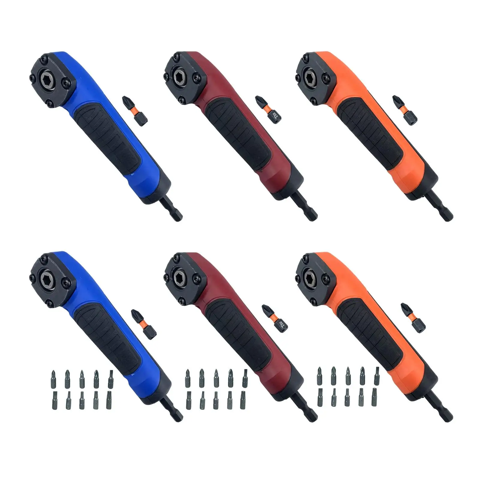 

Right Angle Adapter Right Angle Screwdriver Accessories Durable Right Angle Drill Attachment for Hardware Maintenance and Repair