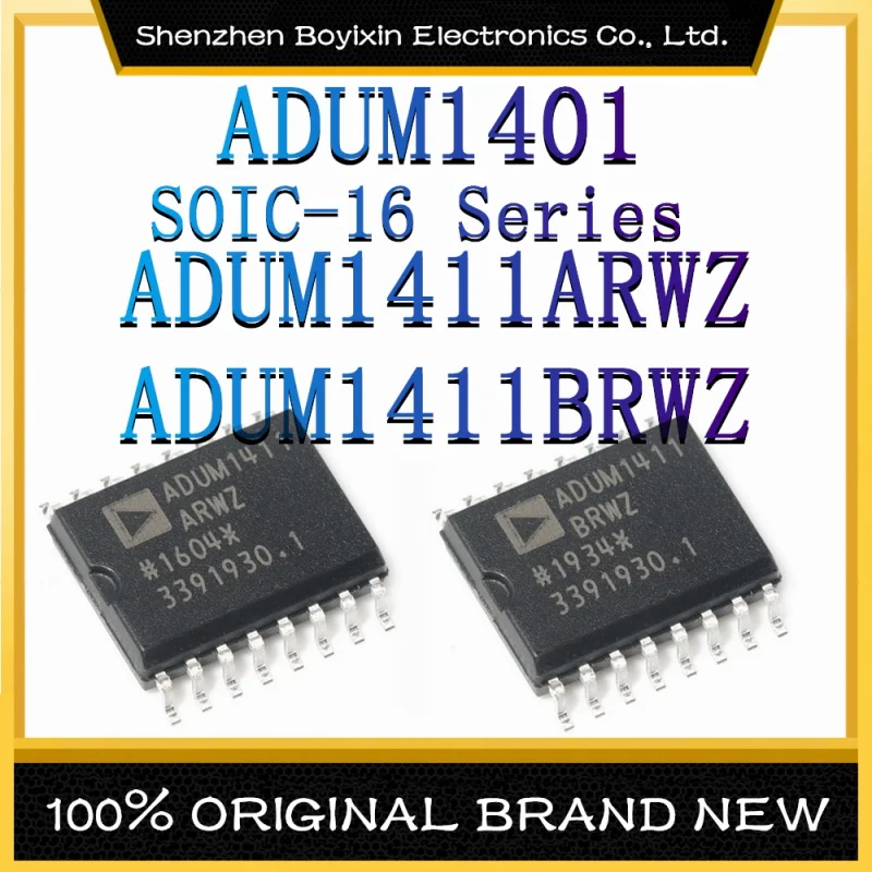 

ADUM1411ARWZ ADUM1411BRWZ в упаковке: оригинальный цифровой изолятор IC-чип