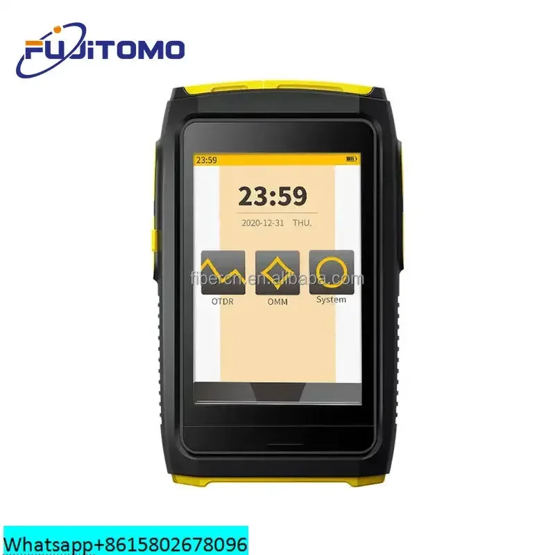 2023 новый супер мини otdr OFW 80 км с поддержкой расстояния сенсорный экран OPM VFL LED OLS